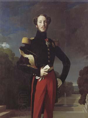 Jean Auguste Dominique Ingres Portrait of Duke Ferdinand-Philippe of Orleans (mk04)